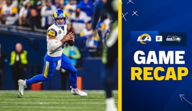 Matthew Stafford's 39-yard TD pass to Demarcus Robinson lifts Rams to thrilling 26-20 overtime road win over Seahawks