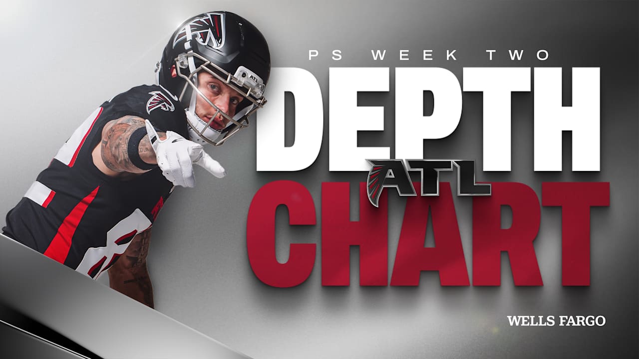 Falcons' second preseason depth chart released