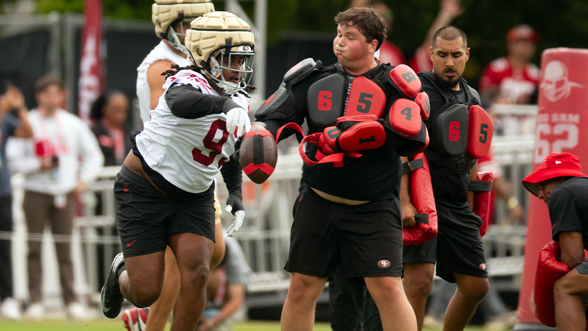 Kalia Davis steps up with ‘good camp’ after 49ers’ departures – NBC Sports Bay Area & California