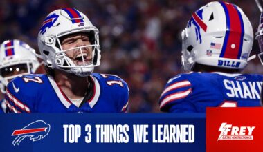 Top 3 things we learned from Bills vs. Jaguars