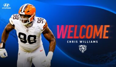 Bears acquire DT Chris Williams in trade with Browns
