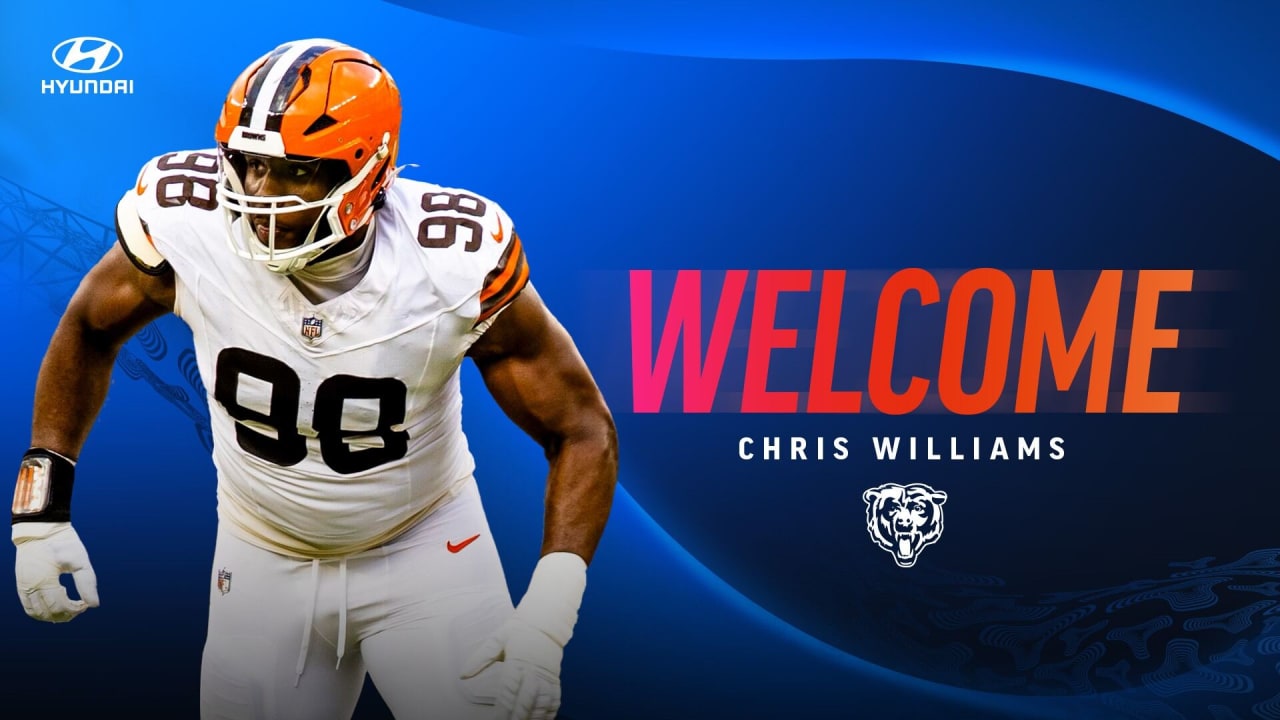 Bears acquire DT Chris Williams in trade with Browns