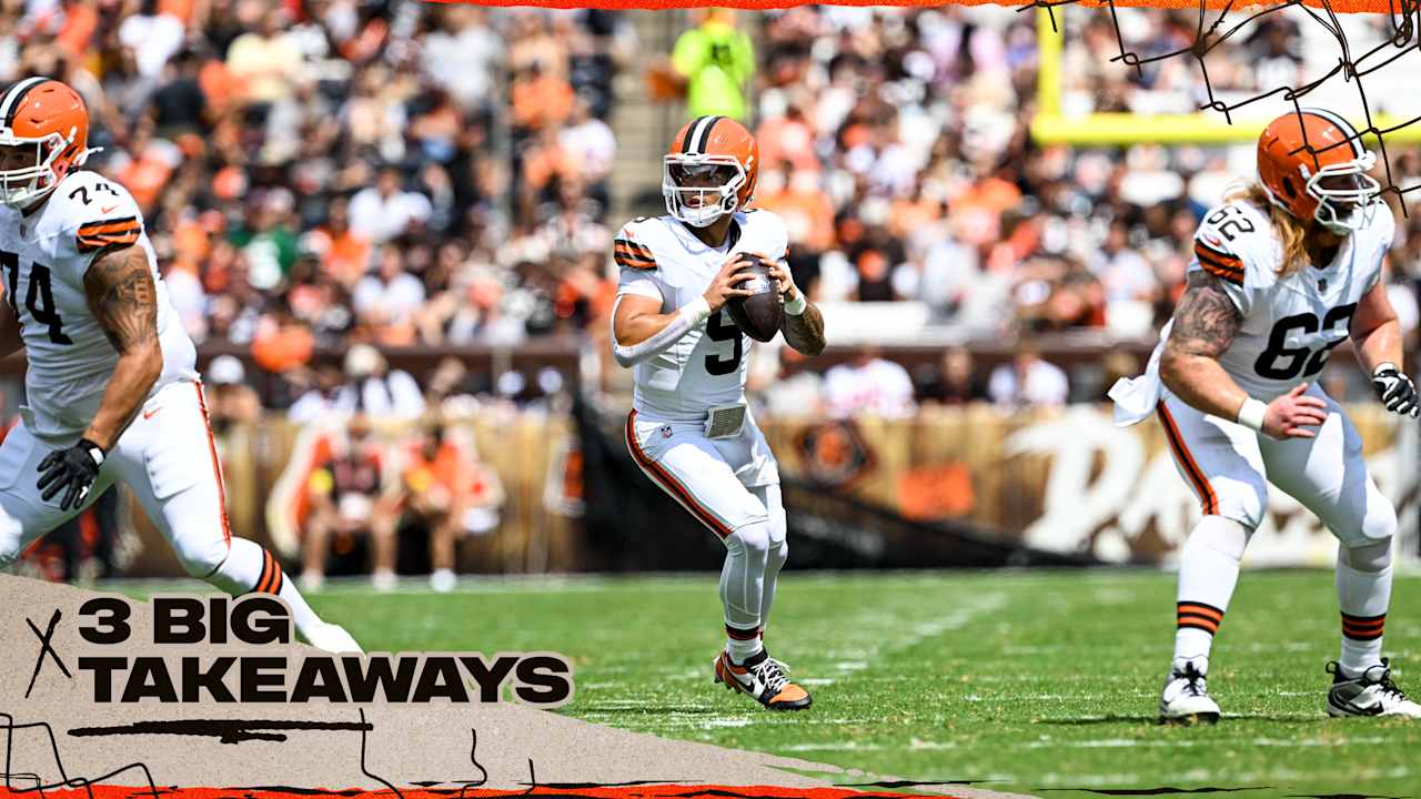 Browns convert on two 2-minute drill drives in preseason finale