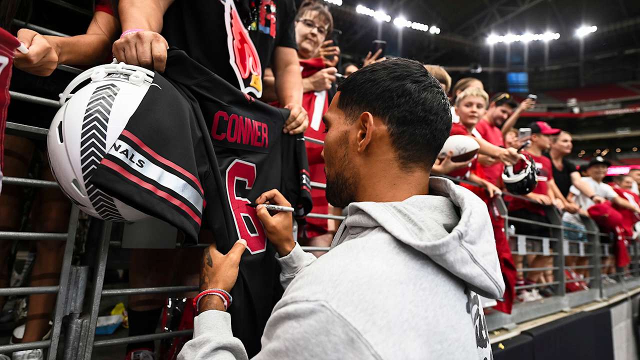 Cardinals RB James Conner believes team can't shy away from including Trey Benson as fellow RB1We're