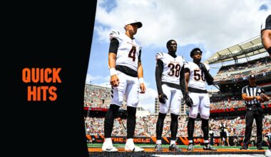 Postgame Quick Hits | Bengals LBs In Same Tight Spot; Hurricanes Storm O-Line