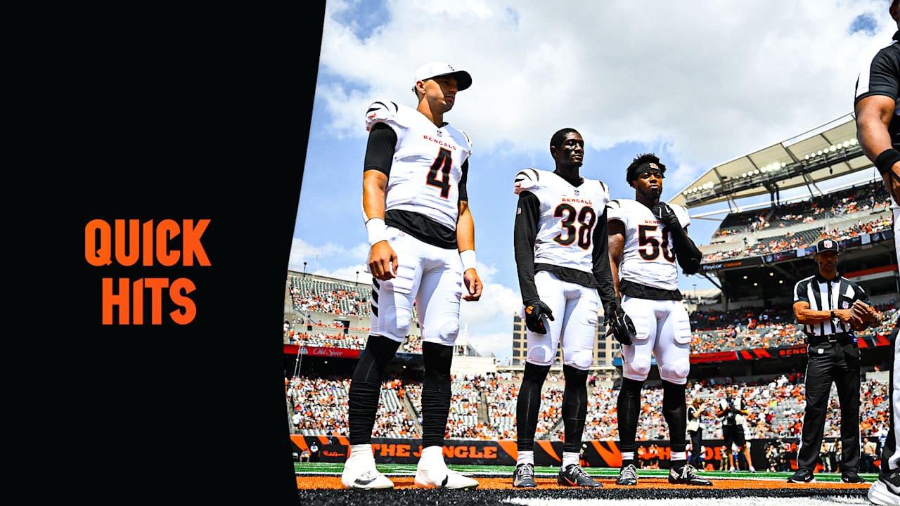 Postgame Quick Hits | Bengals LBs In Same Tight Spot; Hurricanes Storm O-Line