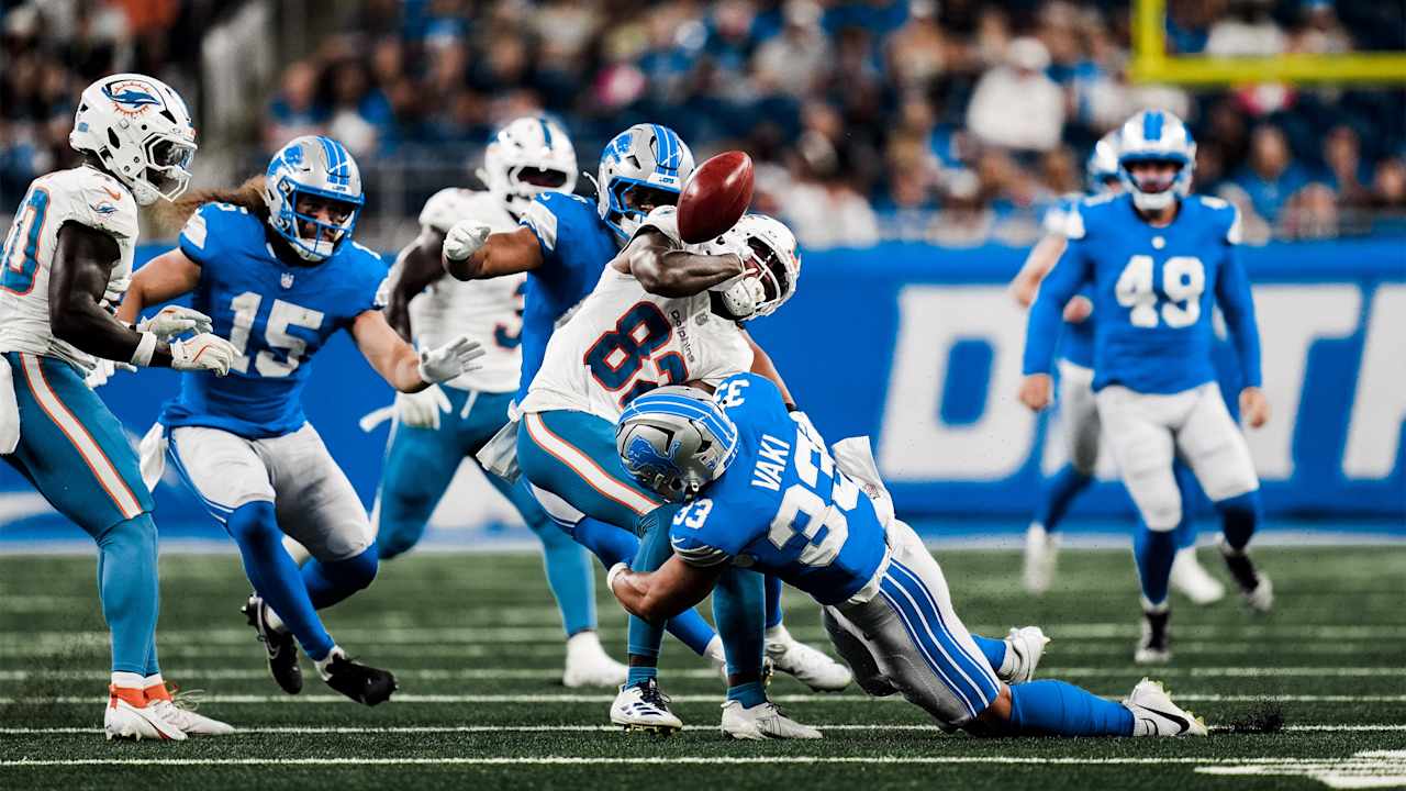 Observations from the Detroit Lions' Preseason Week 2 loss to the Miami Dolphins