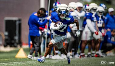 Practice Report (8/19): Notes from the sideline