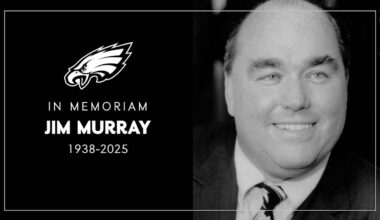 Eagles mourn the passing of former GM Jim Murray