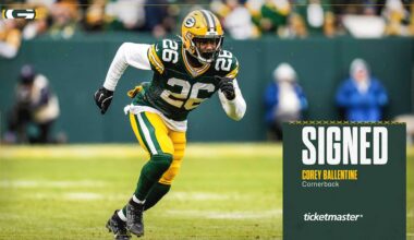 Packers sign CB Corey Ballentine