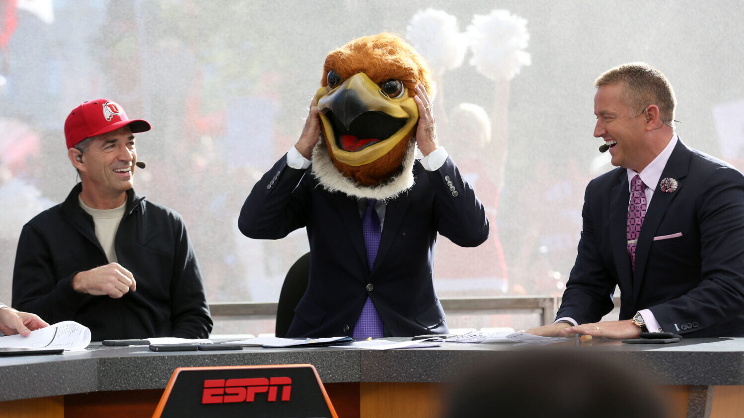 Lee Corso College GameDay Utah BYU football...