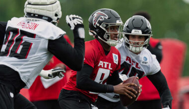 Storylines to watch as Falcons host Titans for joint practices