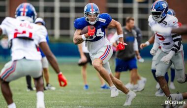 Practice Report (8/1): Notes from the sideline