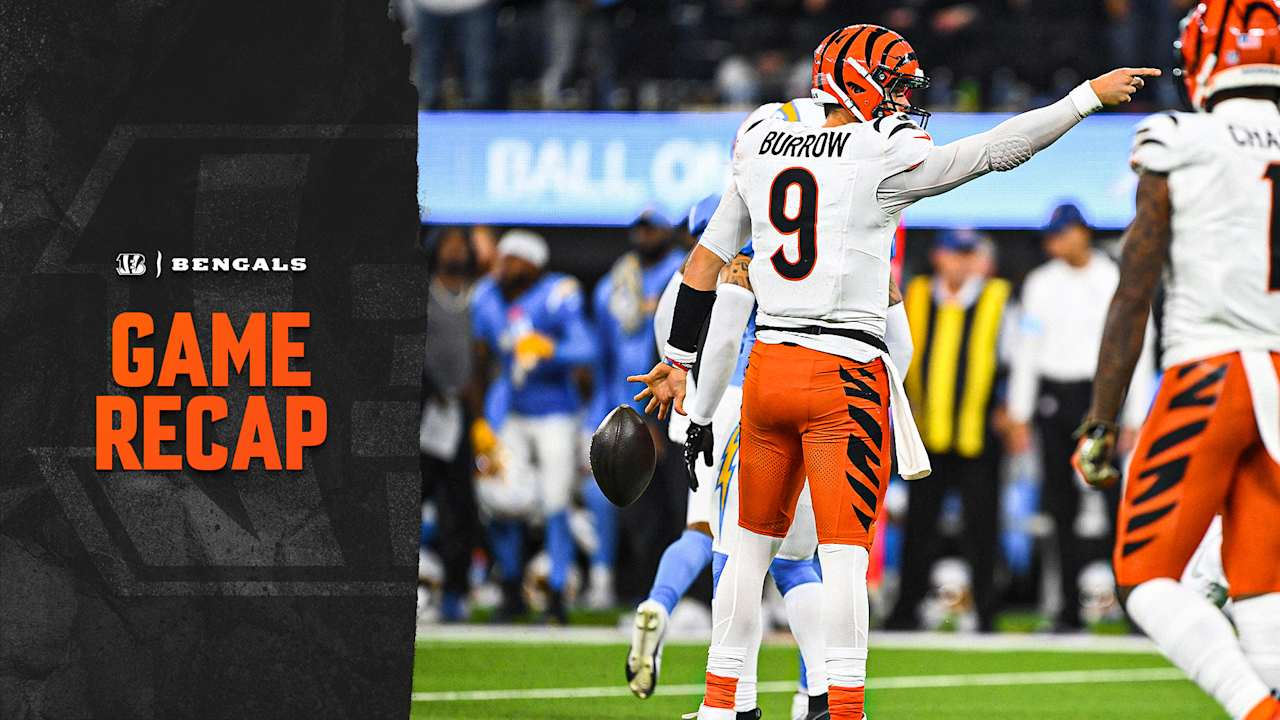 Bengals vs. Chargers Postgame Recap