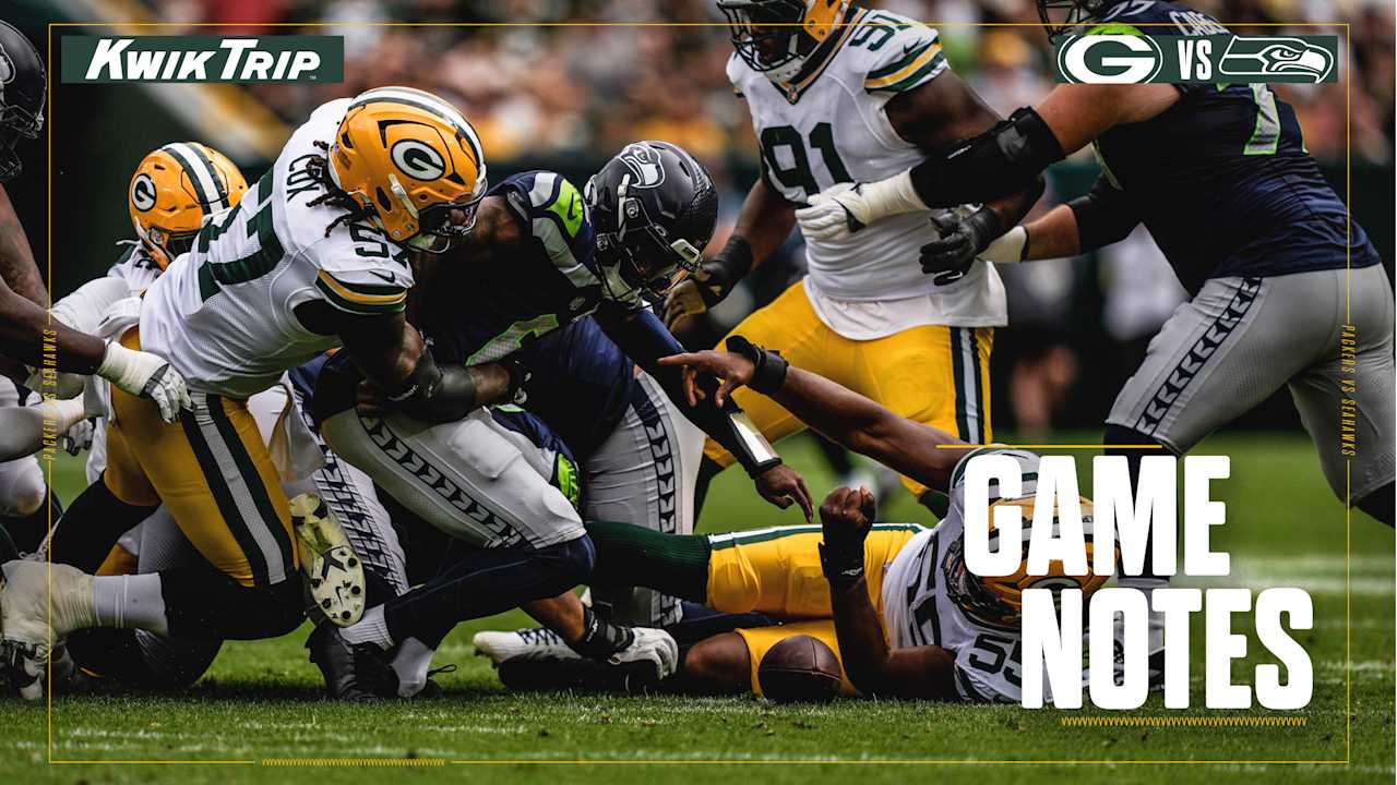 Brenton Cox Jr. set tone for Packers’ 4-takeaway day