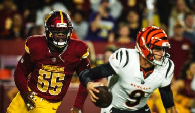 Commanders' defense showed physicality in Week 2 vs. Bengals