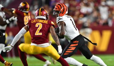Joe Burrow Uses All of Bengals' Depth Chart To Engineer Two TDs Vs. Commanders