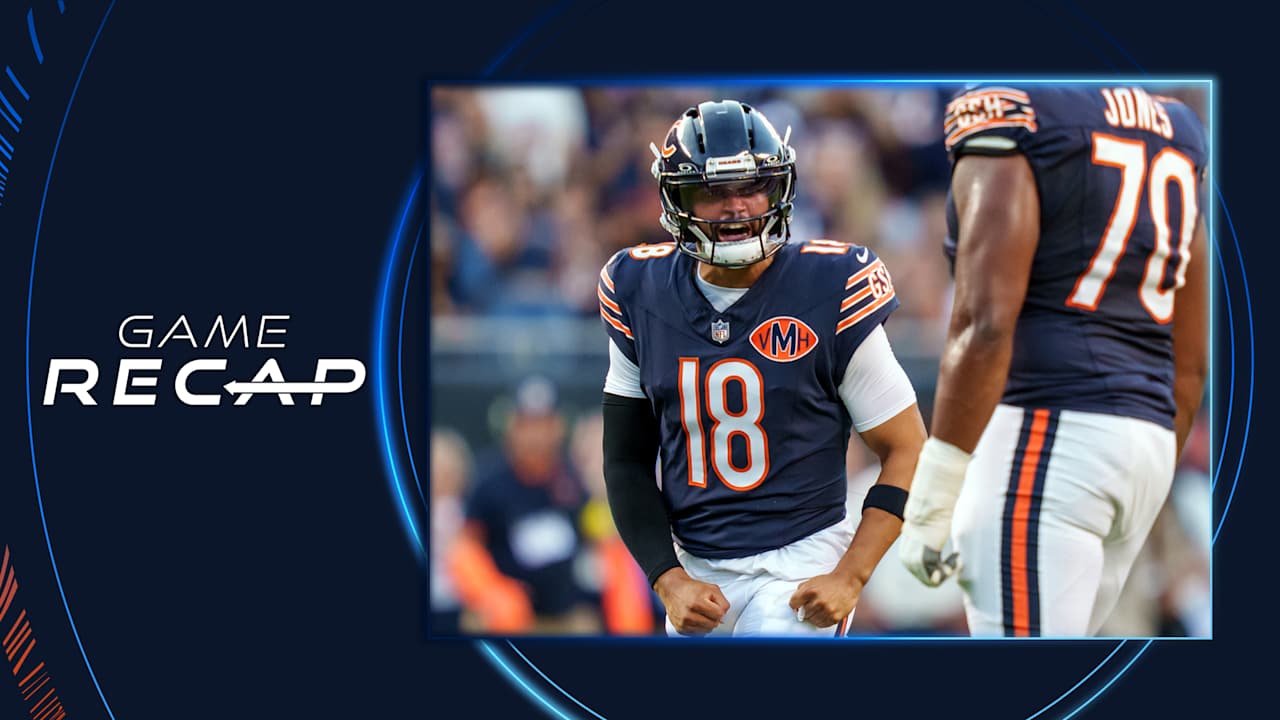 Caleb Williams, Bears No. 1 offense shine in preseason debut
