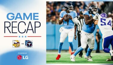 Titans Beat Vikings 23-13 to End Preseason With 2-1 Record