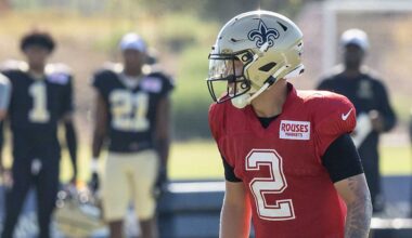 Spencer Rattler to start at quarterback for New Orleans Saints in preseason opener against Los Angeles Chargers