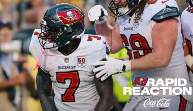 Bucs 17, Steelers 14 - Bucs Defeat Pittsburgh Steelers in Preseason Week 2