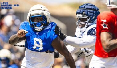 Rams outside linebacker Jared Verse sharpens power, adds speed to his rush ahead of Year 2