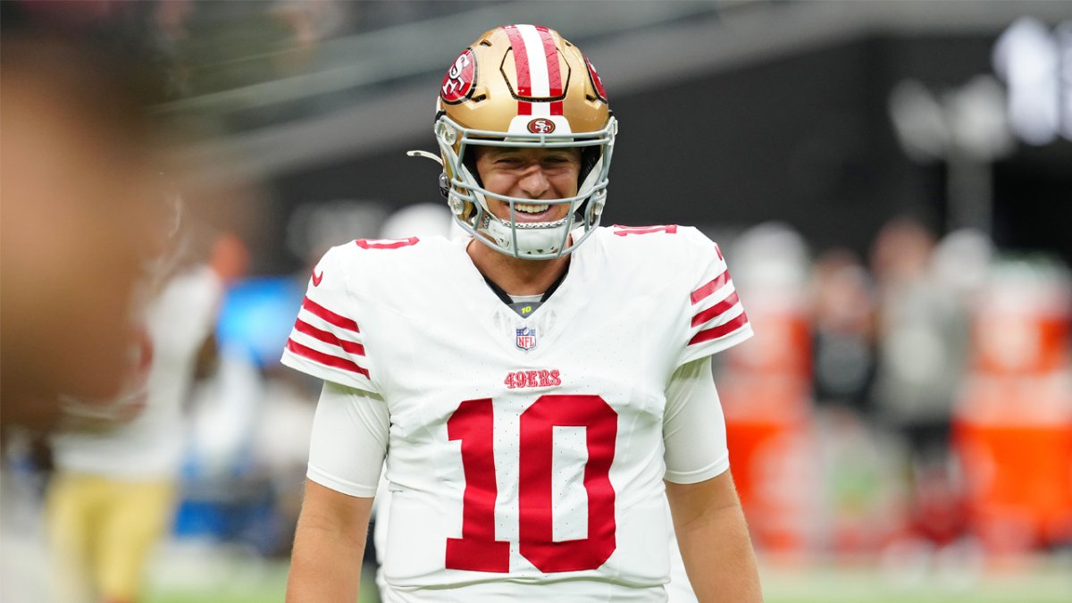 49ers QB Mac Jones out for rest of preseason with knee injury – NBC Sports Bay Area & California
