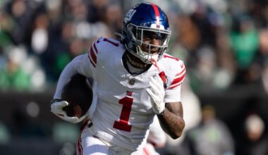 2025 NFL Futures bets, predictions, player props: Wide Receiver prop bet picks for London, Worthy, Nabers