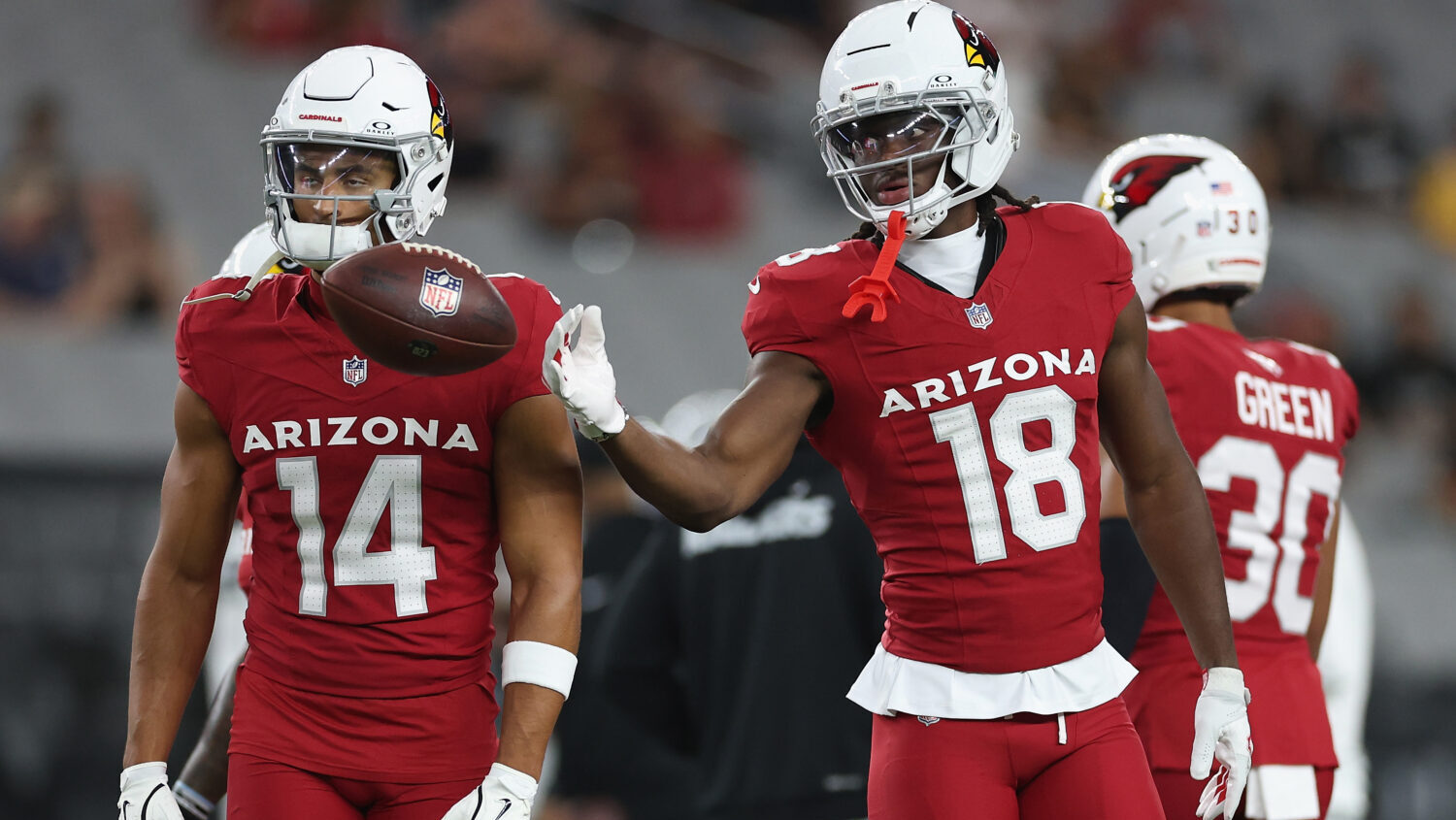 Marvin Harrison Jr. Year 2 jump Anquan Boldin talks...