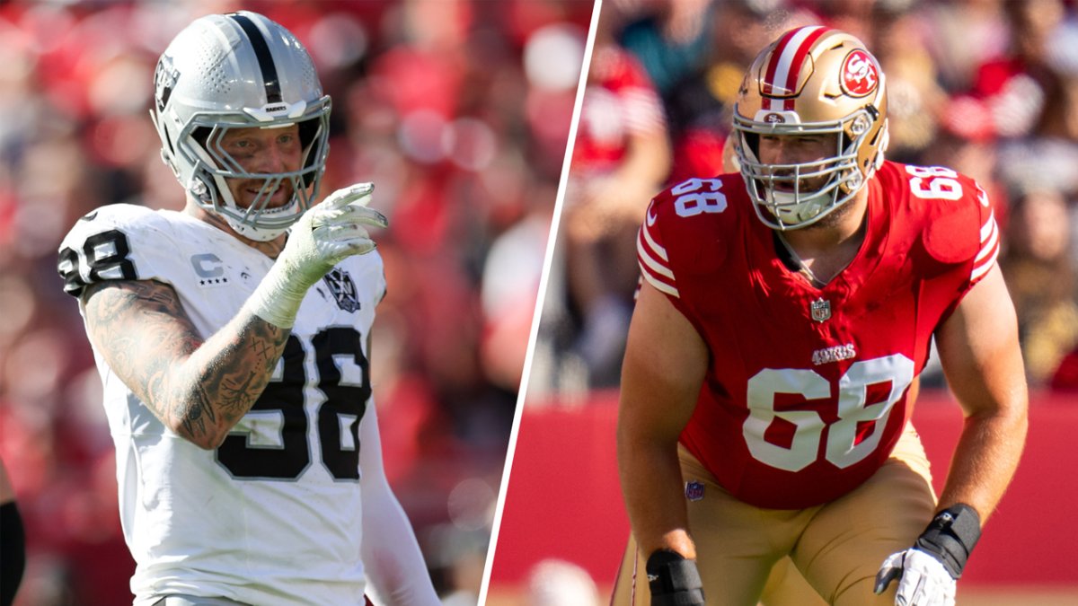 What Colton McKivitz took away from practice vs. Maxx Crosby – NBC Sports Bay Area & California