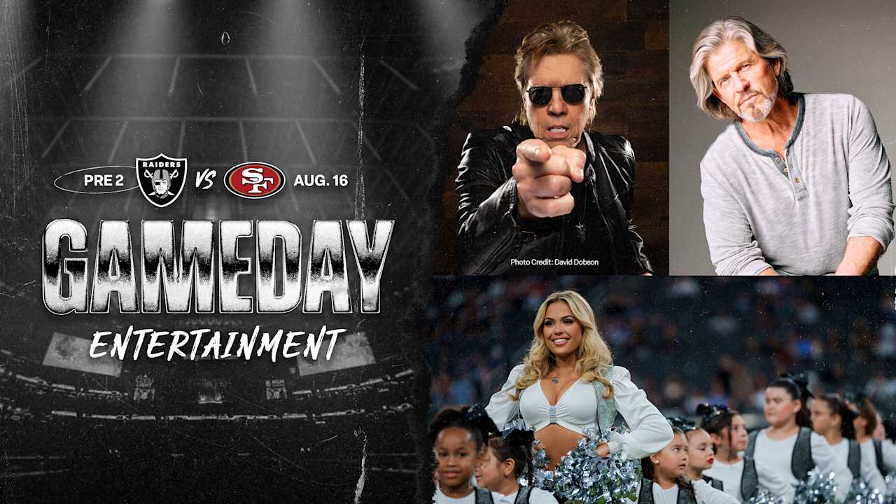 Raiders host Alumni Reunion, plus George Thorogood, Bucky Heard, Junior Raiderettes highlight Saturday's gameday entertainment