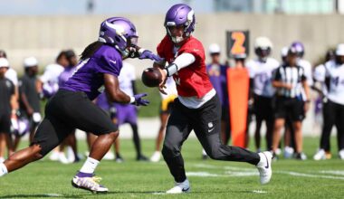 3 Camp Battles to Track in Vikings Preseason Opener Against Texans