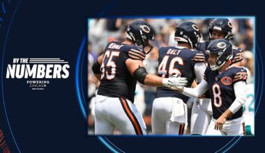 By the Numbers: Dolphins vs. Bears