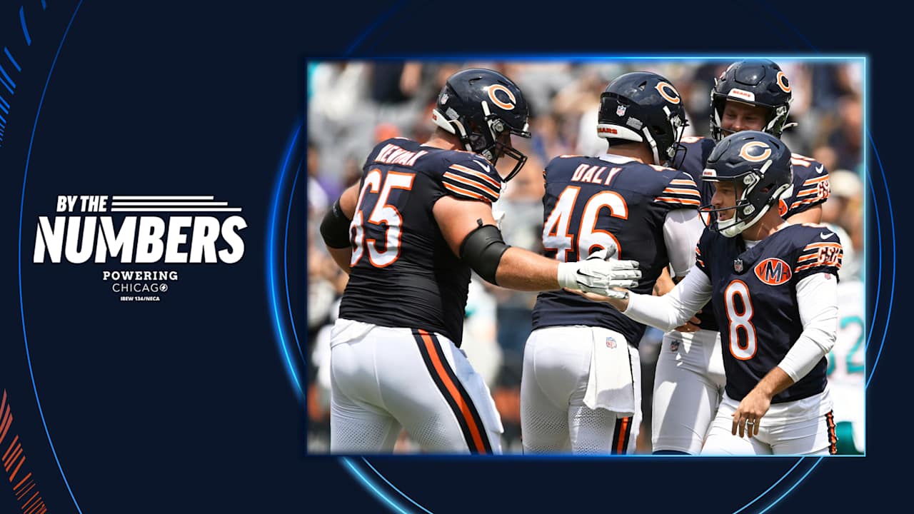By the Numbers: Dolphins vs. Bears