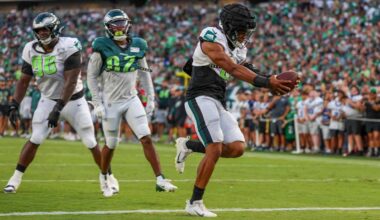 Defense wins the day at the Public Practice | Eagles Training Camp Notebook - Philadelphia Eagles