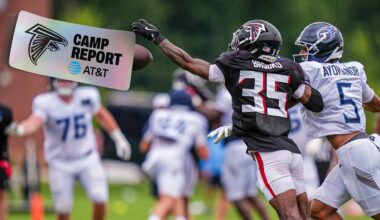 Standouts from strong first joint practice vs. Titans