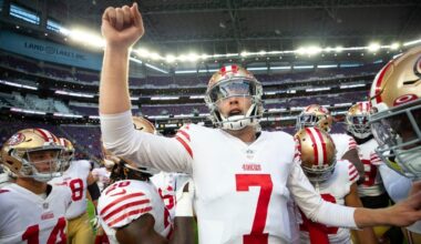 49ers hold tryout with QB Nate Sudfeld, three wide receivers – NBC Sports Bay Area & California