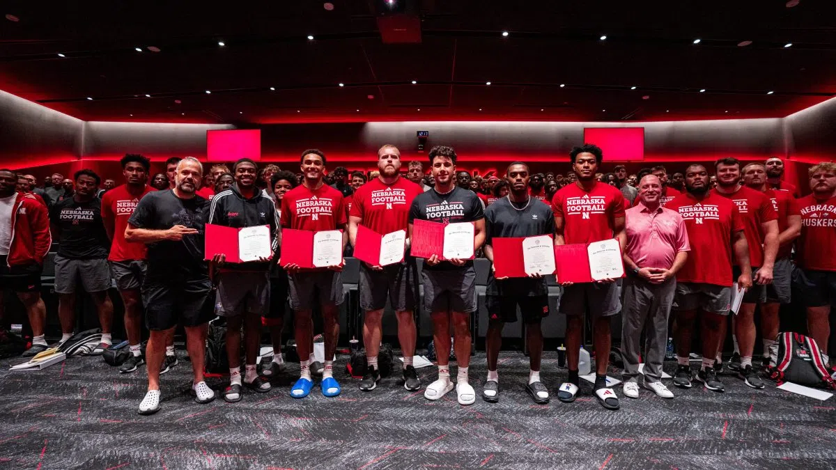 Nebraska football names captains | Central Nebraska Today
