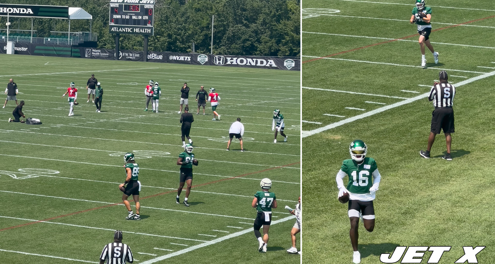 Evaluating Justin Fields at practice is tricky