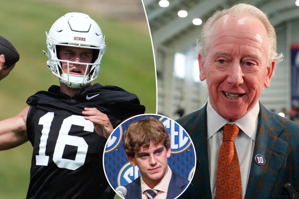 Arch Manning's grandfather speaks on star QB's 2026 draft decision