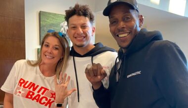 Patrick Mahomes' mom Randi gets emotional after spotting late mother in new Kansas City Chiefs doc - 'miss her'
