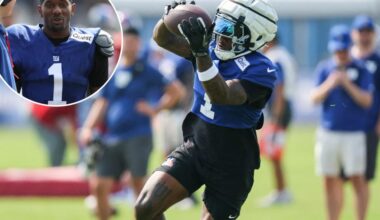 Malik Nabers' behavior nothing to celebrate as he navigates Giants hype