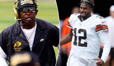 Shedeur Sanders hypes his father Deion after Colorado's tough Week 1 loss