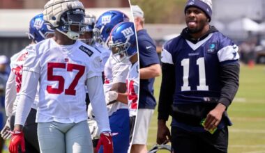 Giants' Chauncey Golston has some Micah Parsons advice for Cowboys