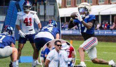 Giants' Wan'Dale Robinson, Micah McFadden contract decisions looming