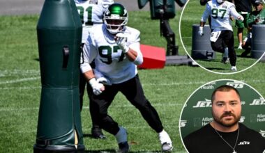 Harrison Phillips can already sense Jets' arrow is 'pointing up' after trade from Vikings