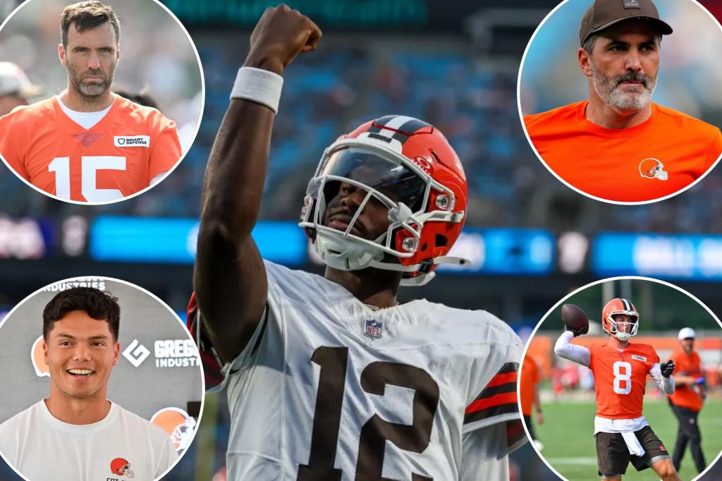 Where Shedeur Sanders sits on Browns’ depth chart after strong preseason debut