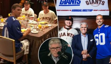 Eli Manning, Mike Francesa team up to spoof infamous WFAN Giants call