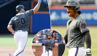 Mets offense finally breaks through to beat Giants