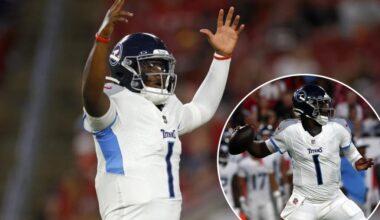 How No. 1 draft pick Cam Ward fared in NFL debut with Titans